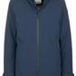 Sleek Men's Technical Fabric Jacket with Hood
