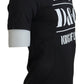 Elegant Crewneck Cotton T-shirt in Blue