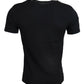 Elegant Crewneck Cotton T-shirt in Blue