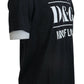 Elegant Gray Wool Crewneck T-Shirt