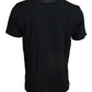Elegant Gray Wool Crewneck T-Shirt