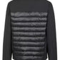 Tech Fabric Zip-Up Men's Jacket in Black