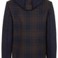 Elegant Men's Wool Hooded Jacket