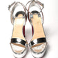 Silver/Multi Arendisc Alta Platform Heel