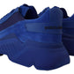 Elegant Blue DAYMASTER Casual Sneakers