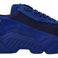 Elegant Blue DAYMASTER Casual Sneakers