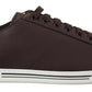 Elegant Leather Low Top Sneakers