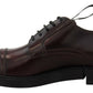 Elegant Bordeaux Lace-Up Formal Shoes