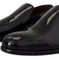 Sleek Black Patent Loafers