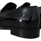 Sleek Black Patent Loafers
