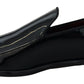 Sleek Black Patent Loafers