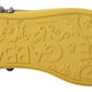 Exquisite Yellow Leather Casual Sneakers