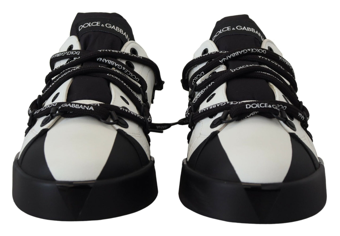 Chic Monochrome Low Top Sneakers