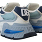 Chic Space-Inspired Sneakers in White & Blue
