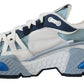 Chic Space-Inspired Sneakers in White & Blue