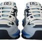 Chic Space-Inspired Sneakers in White & Blue