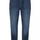 Chic Cotton-Blend Men's Drawstring Denim-Effect Pants
