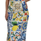 Majolica Midi Elegance Dress