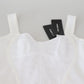 Elegant White Bodycon Knee-Length Dress