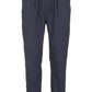 Elegant Pinstripe Drawstring Trousers
