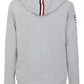 Elegant Gray Cotton Blend Sweatshirt