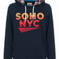 Multicolored Embroidered Cotton Hoodie