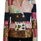 Elegant Multicolor Patchwork Blazer