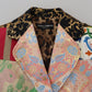 Elegant Multicolor Patchwork Blazer