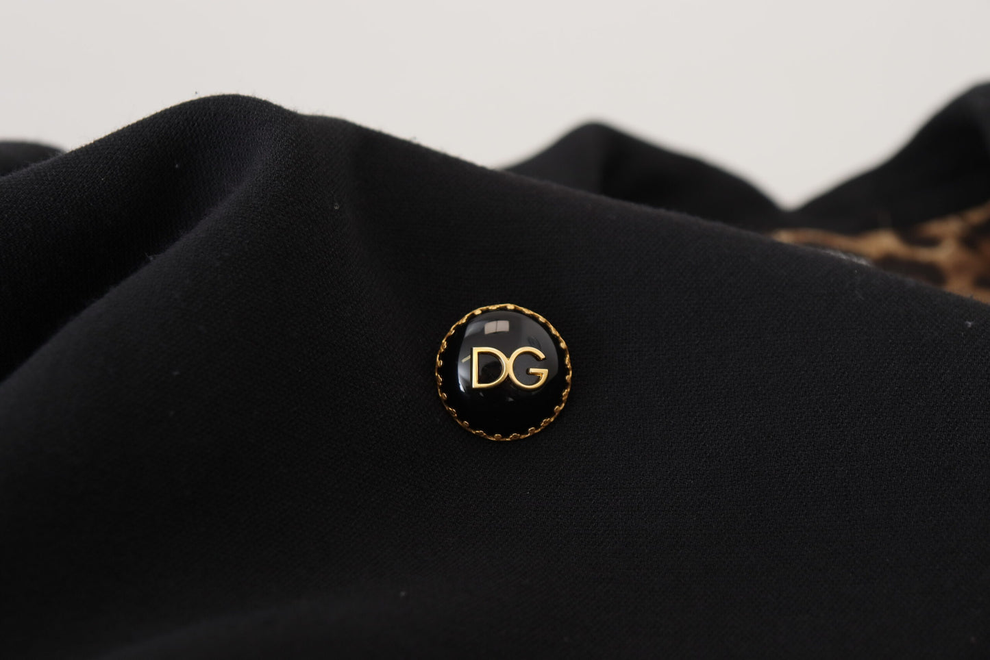 Elegant Double-Breasted Black Blazer Jacket