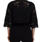 Elegant Black Button Down Cardigan