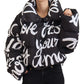 Elegant Monochrome Zip Jacket