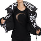 Elegant Monochrome Zip Jacket