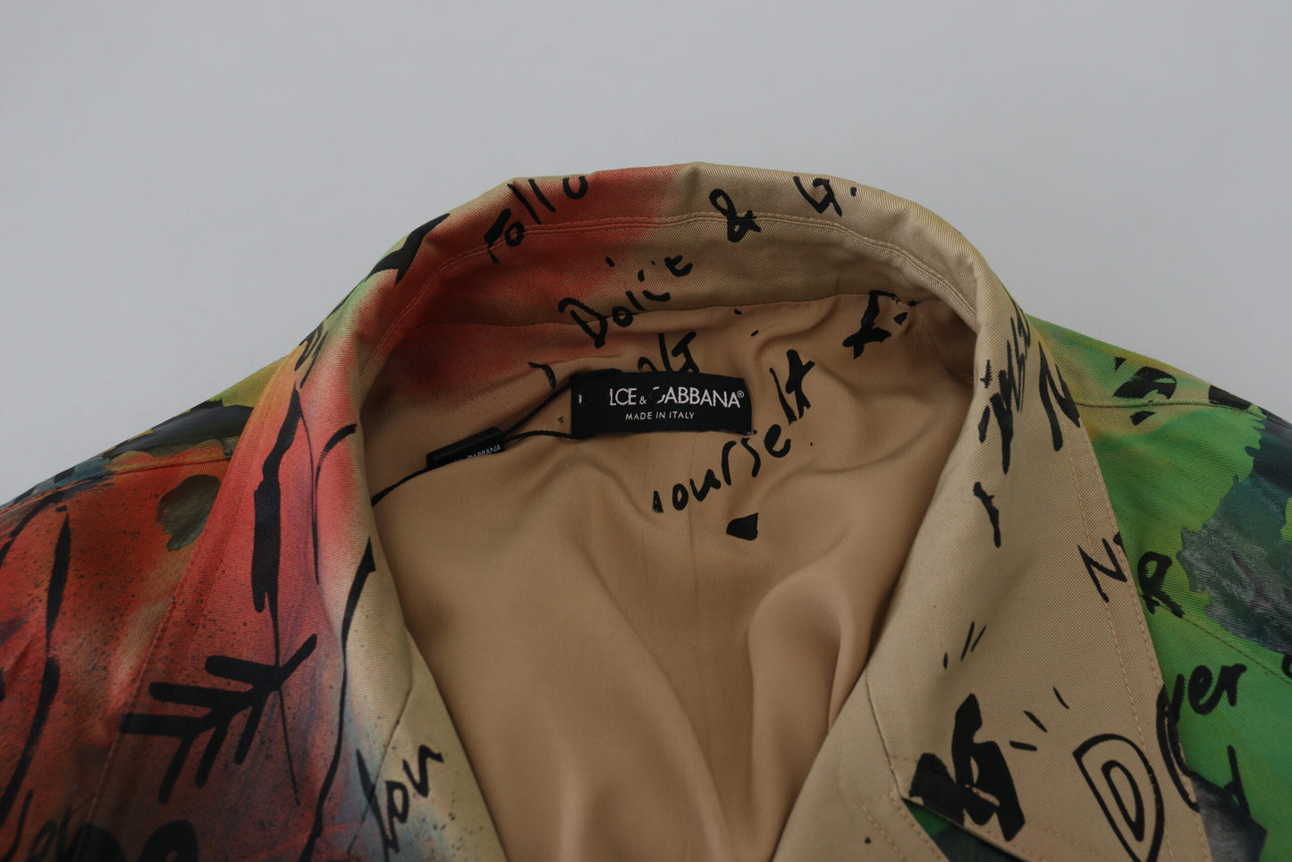 Elegant Multicolor Cropped Jacket