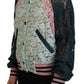 Elegant Floral Lace Bomber Jacket