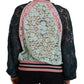 Elegant Floral Lace Bomber Jacket