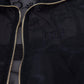 Elegant Black Bomber Jacket with High Craftsmanship