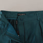 Elegant High Waist Silk Shorts