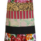 Elegant Multicolor High Waist A-Line Skirt