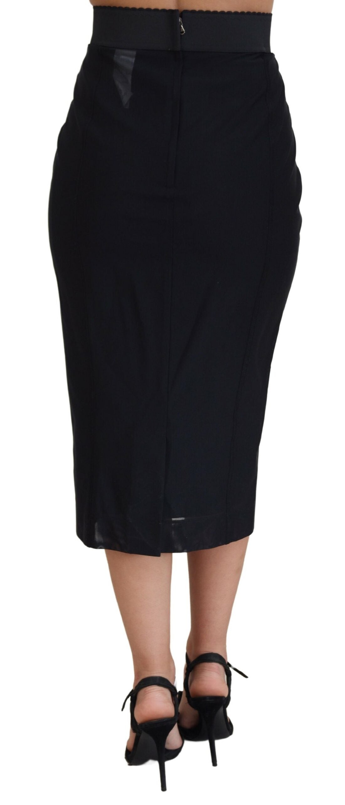 Elegant High Waist Pencil Skirt