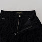 Chic High-Waist Denim Mini Skirt
