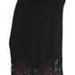 Elegant Silk Blend Midi Skirt