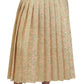 Elegant High Waist Pleated Midi Skirt