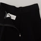 Elegant High-Waist A-Line Midi Skirt