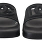 Elegant Black Slide Sandals