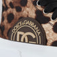 Exquisite Leopard Print Mid-Top Sneakers