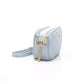 Light Blue Polyethylene Women Shoulder Bag