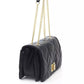 Black Polyethylene Women Shoulder Bag