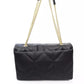 Black Polyethylene Women Shoulder Bag