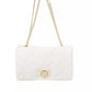 Beige Polyethylene Women Shoulder Bag