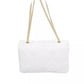 White Polyethylene Women Shoulder Bag